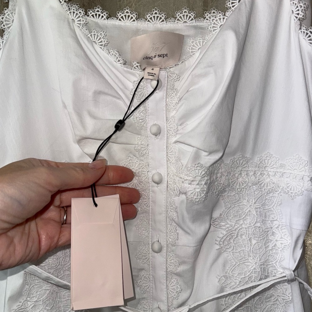 CINQ A SEPT  Aziza Dress - Picture 8 of 11
